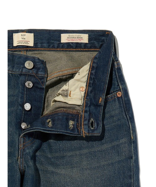 Levi's(リーバイス)の「Levi's/リーバイス 501(R) '90S ジーンズ ダークインディゴ(デニムパンツ・レディース・ダークインディゴブルー・25inch/26inch/23inch/24inch/27inch/W28 L32)」の6枚目の写真