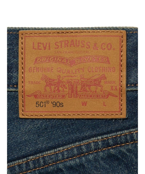 Levi's(リーバイス)の「Levi's/リーバイス 501(R) '90S ジーンズ ダークインディゴ(デニムパンツ・レディース・ダークインディゴブルー・25inch/26inch/23inch/24inch/27inch/W28 L32)」の10枚目の写真