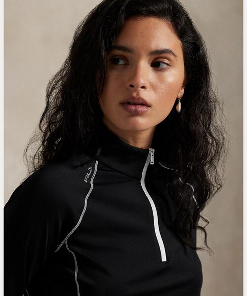 セール】ストレッチジャージー クォータージップ（その他トップス