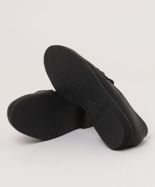 ENあしながおじさん（エンアシナガオジサン）の「防水｜ビットローファー　5360615（ローファー・レディース・クリアブラック/ボルドー/ブラック・23cm/22.5cm/24.5cm/24cm/23.5cm）」の9枚目の写真