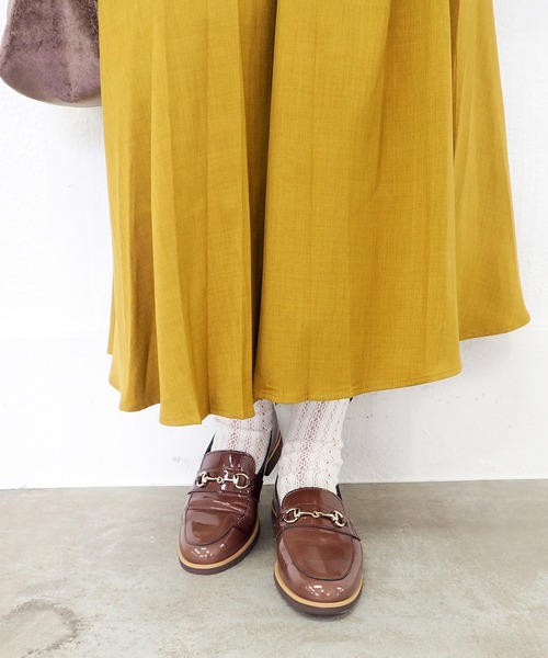 ENあしながおじさん（エンアシナガオジサン）の「防水｜ビットローファー　5360615（ローファー・レディース・クリアブラック/ボルドー/ブラック・23cm/22.5cm/24.5cm/24cm/23.5cm）」の18枚目の写真