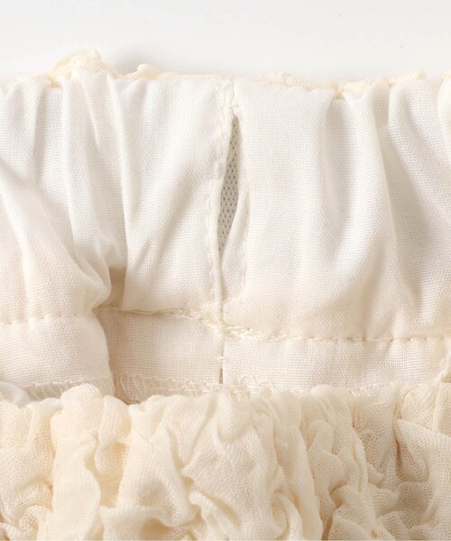 apres les cours(アプレレクール)の「バックリボンペプラムセットアップ_アプレレクールマシェリ(セットアップ・キッズ・アイボリー・80/90/100/110/130/120/140)」の10枚目の写真