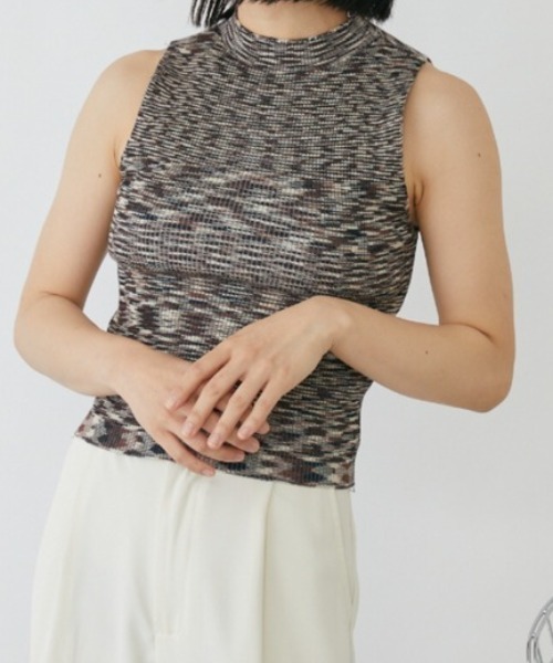 mebole（メボレ）の「ハイネックニットタンクトップ（ニット/セーター・レディース・ブラック・FREE）」の13枚目の写真