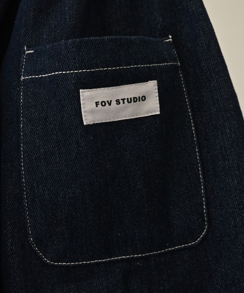 FOV(フォブ)の「フォブ デニムイージーパンツ(デニムパンツ・キッズ・ネイビー・XL/L/S/M)」の7枚目の写真