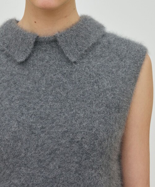 DES PRES（デ・プレ）の「フォックスカシミヤ スリーブレスプルオーバー（ニット/セーター・レディース・ホワイト系その他/ブラック系その他/グレー・FREE）」の14枚目の写真