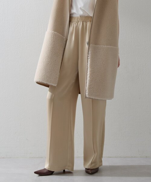 THE PAUSE（ザ ポーズ）の「【THE PAUSE】サテンピンタックパンツ（その他パンツ・レディース・ベージュ/サックスブルー・FREE）」の16枚目の写真