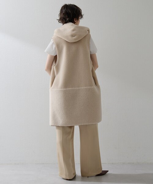 THE PAUSE（ザ ポーズ）の「【THE PAUSE】サテンピンタックパンツ（その他パンツ・レディース・ベージュ/サックスブルー・FREE）」の19枚目の写真