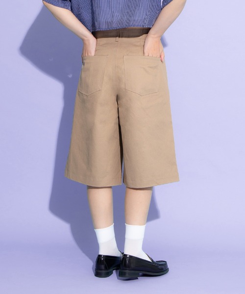 PUNYUS（プニュズ）の「スケーターハーフパンツ（その他パンツ・レディース・ベージュ/レッド/ブラック・1/2/3/4）」の9枚目の写真