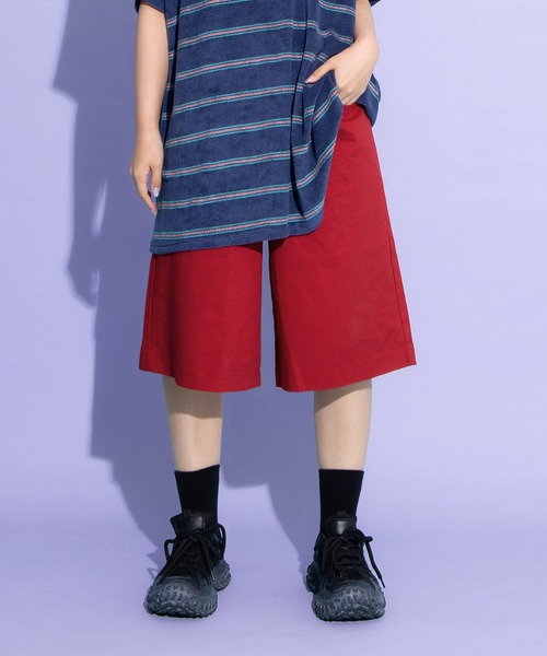 PUNYUS（プニュズ）の「スケーターハーフパンツ（その他パンツ・レディース・ベージュ/レッド/ブラック・1/2/3/4）」の16枚目の写真