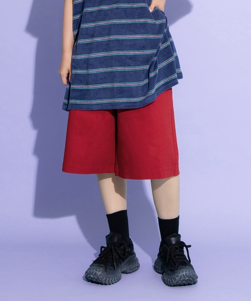 PUNYUS（プニュズ）の「スケーターハーフパンツ（その他パンツ・レディース・ベージュ/レッド/ブラック・1/2/3/4）」の18枚目の写真