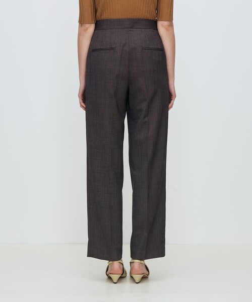 TOMORROWLAND collection（トゥモローランドコレクション）の「ウーステッドカルゼ ストレートパンツ（その他パンツ・レディース・ブラウン/グレー・38/36/34）」の8枚目の写真