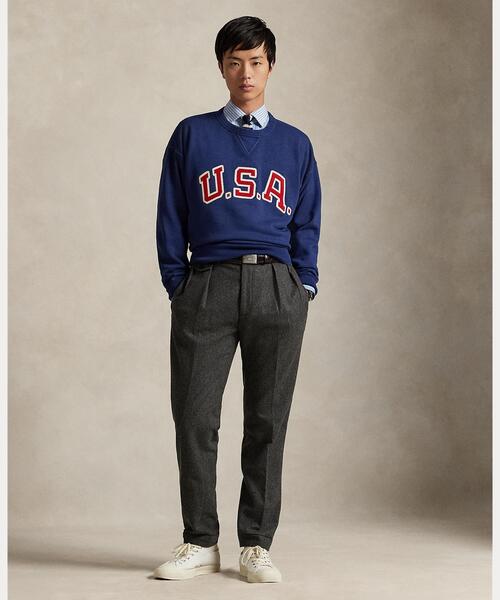 ヴィンテージ フィット USA クルーネック スウェットシャツ