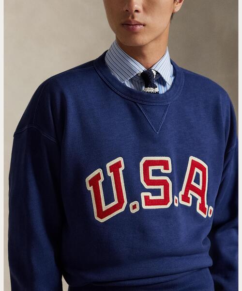 ヴィンテージ フィット USA クルーネック スウェットシャツ