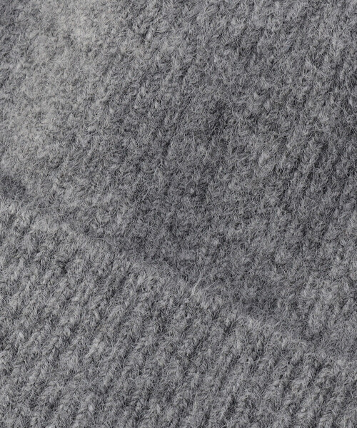 COMME CA ISM（コムサイズム）の「ニットワッチ（ニットキャップ/ビーニー・レディース・ベージュ/グレー・FREE）」の13枚目の写真