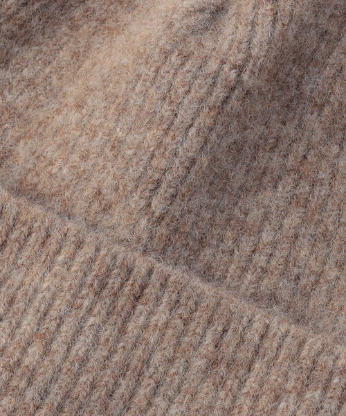 COMME CA ISM（コムサイズム）の「ニットワッチ（ニットキャップ/ビーニー・レディース・ベージュ/グレー・FREE）」の14枚目の写真