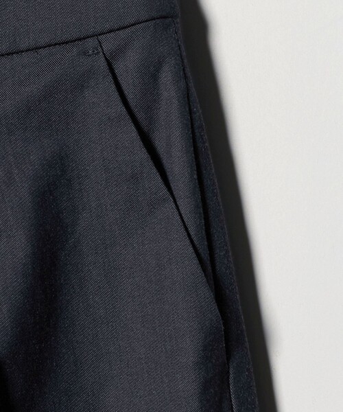 green label relaxing（グリーンレーベルリラクシング）の「［size SHORT/TALLあり］キチントボトムス カバー ワイド パンツ シャンブレー（スラックス・レディース・その他1・SHORT/36/TALL/38/40）」の13枚目の写真