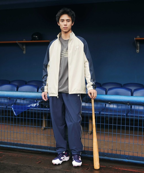 NEW BALANCE（ニューバランス）の「ウーブントラックパンツ 裏トリコット起毛（スウェットパンツ・メンズ・ブラック/ネイビー・MEDIUM/SMALL/XX-LARGE/X-LARGE/LARGE）」の22枚目の写真