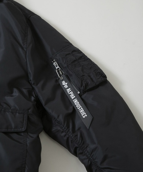 ALPHA INDUSTRIES/別注 ALPHA FLIGHT JACKET（ブルゾン）｜NANO