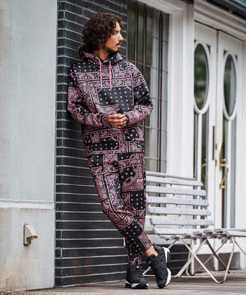 felkod(フィルコッド)の「mpa3927-Bandana Cardboard Knit Zip Accent Parka パーカー(F25F090)(パーカー・メンズ・ホワイト/ライトグレー/ブラック・S/M/L)」の18枚目の写真
