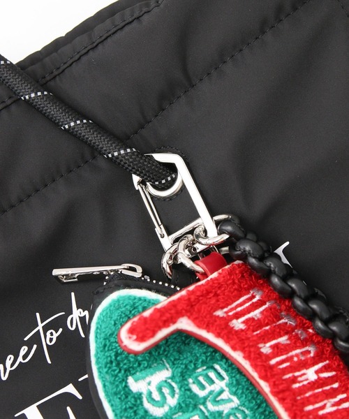 Gready Brilliant（グレディブリリアン）の「ＯＵＴＤＯＯＲロゴトート（トートバッグ・レディース・ブラック・FREE）」の14枚目の写真