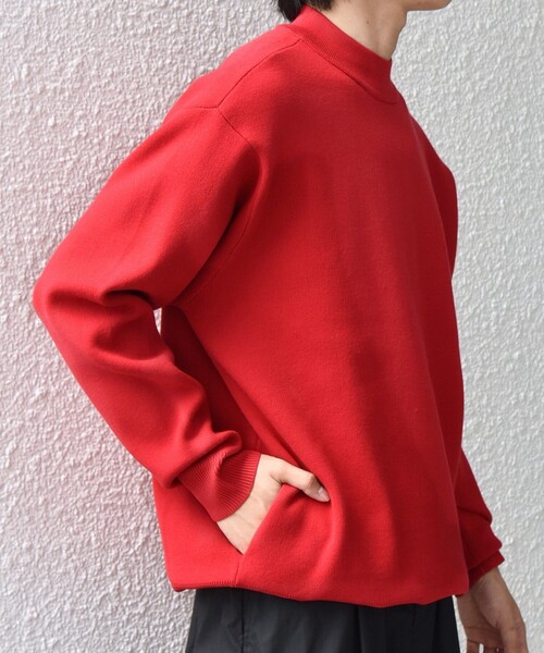 セール】SHIPS any:〈手洗い可能〉RETENTION リラックス モックネック