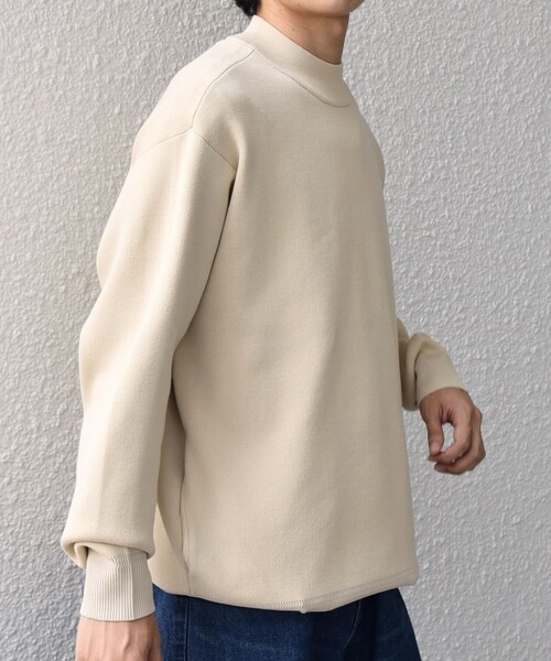 シップス エニィ（SHIPS any）/SHIPS any:〈手洗い可能〉RETENTION リラックス モックネック ニット◇ セール】SHIPS any:〈手洗い可能〉RETENTION リラックス モックネック