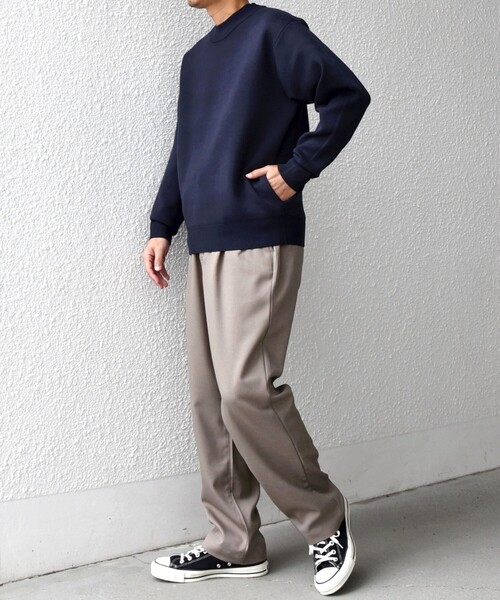 セール】SHIPS any:〈手洗い可能〉RETENTION リラックス モックネック