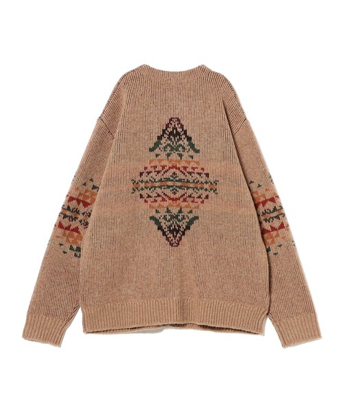 PENDLETON（ペンドルトン）の「PENDLETON / ニット カーディガン（カーディガン/ボレロ・レディース・ホワイト系その他5/ライトブラウン・SMALL）」の9枚目の写真