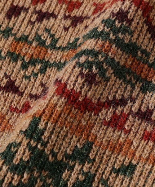 PENDLETON（ペンドルトン）の「PENDLETON / ニット カーディガン（カーディガン/ボレロ・レディース・ホワイト系その他5/ライトブラウン・SMALL）」の10枚目の写真