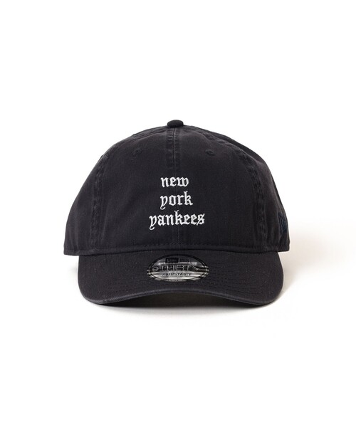 NEW ERA(ニューエラ)の「【別注】NEW ERA / 9THIRTY Old English(キャップ・メンズ・ブラック/ネイビー・ONE SIZE)」の6枚目の写真