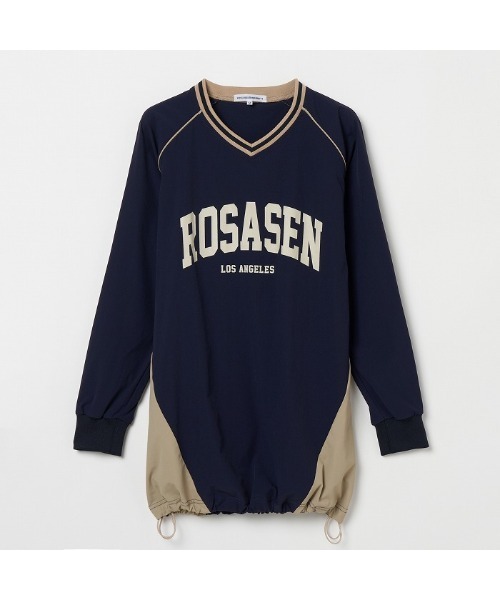 ROSASEN(ロサーセン)の「【Rosasen/GOLF】A-Line バイカラー ドロスト チュニック(その他トップス・レディース・ネイビー/ボルドー・42/40)」の10枚目の写真