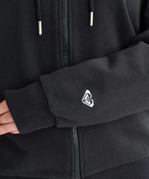 ROXY(ロキシー)の「HISTORICAL LOGO ZIP /ロキシーロゴバックプリントジップアップパーカー・フーディー(パーカー・レディース・ブラック/ピンク/グレー/ホワイト・SMALL/MEDIUM/LARGE)」の15枚目の写真