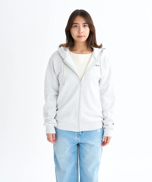 ROXY(ロキシー)の「HISTORICAL LOGO ZIP /ロキシーロゴバックプリントジップアップパーカー・フーディー(パーカー・レディース・ブラック/ピンク/グレー/ホワイト・SMALL/MEDIUM/LARGE)」の21枚目の写真