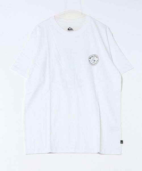 Quiksilver(クイックシルバー)の「CIRCLE ST /クイックシルバーバックプリント半袖Tシャツ(Tシャツ/カットソー・メンズ・カーキ/ブラック/ホワイト・LARGE/MEDIUM/X-LARGE)」の2枚目の写真