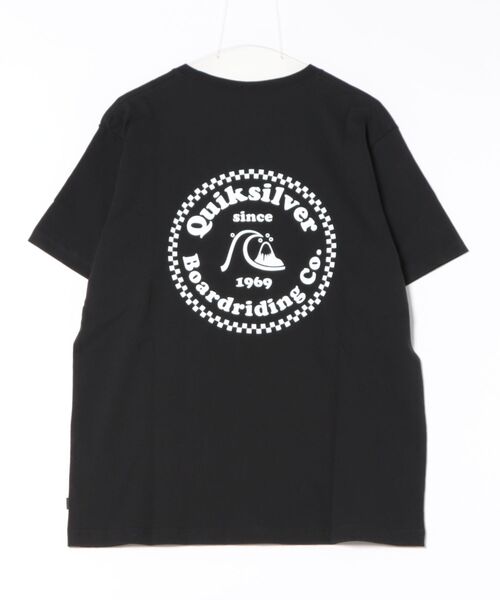 Quiksilver(クイックシルバー)の「CIRCLE ST /クイックシルバーバックプリント半袖Tシャツ(Tシャツ/カットソー・メンズ・カーキ/ブラック/ホワイト・LARGE/MEDIUM/X-LARGE)」の4枚目の写真