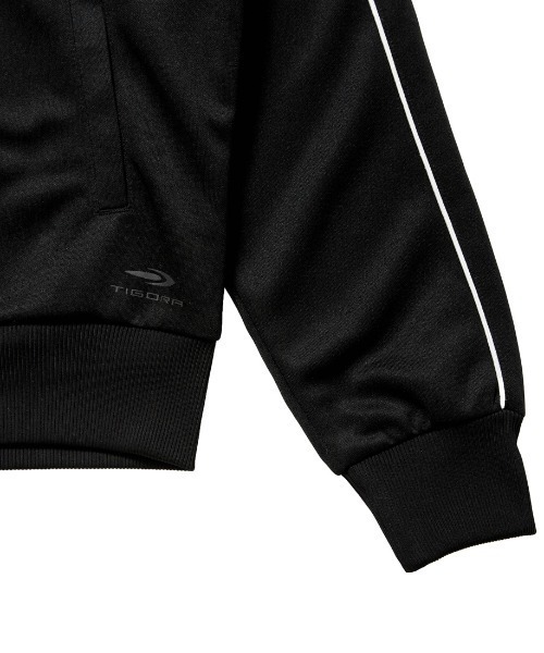 TIGORA(ティゴラ)の「ティゴラ TIGORA トラックジャケット(ジャージ・レディース・ネイビー/ブラック・S/L/XL/M)」の12枚目の写真