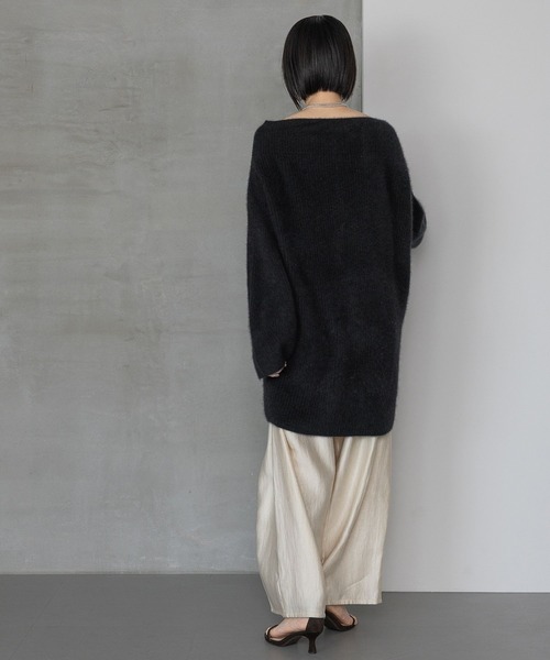 A part by（アパートバイ）の「ラクーンミニワンピース（ワンピース・レディース・グレー/ブラック/キャメル・FREE）」の11枚目の写真