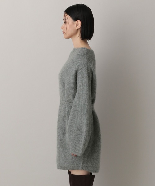 A part by（アパートバイ）の「ラクーンミニワンピース（ワンピース・レディース・グレー/ブラック/キャメル・FREE）」の18枚目の写真