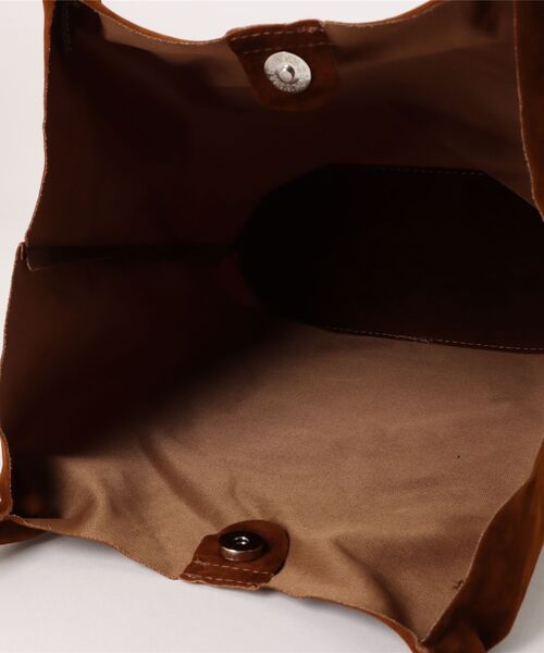 Burner(バーナー)の「【OKUOKU 0909】レトロ トートバッグ ( ポーチ付き ) oku-bag-3-25【GBT】(トートバッグ・レディース・ブラック/ダークブラウン/ブラウン・FREE)」の6枚目の写真