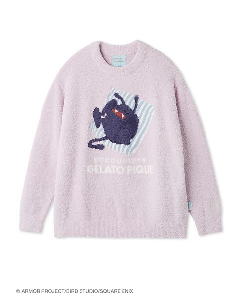 ジェラートピケ✩完売品✩ベビモコアイスプルオーバー＆2ボーダーロングパンツ ドラゴンクエスト】【レディース】ベビモコプルオーバー&ボーダー