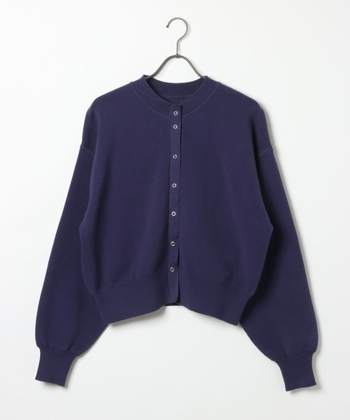 GEORGE'S（ジョージズ）の「スウエットライクカーデ（カーディガン/ボレロ・レディース・レッド/チャコールグレー/グレー/ベージュ/ネイビー/イエロー・MEDIUM/FREE）」の15枚目の写真