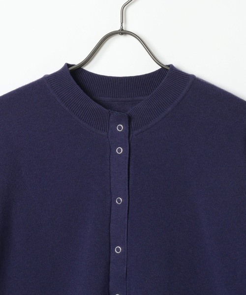 GEORGE'S（ジョージズ）の「スウエットライクカーデ（カーディガン/ボレロ・レディース・レッド/チャコールグレー/グレー/ベージュ/ネイビー/イエロー・MEDIUM/FREE）」の17枚目の写真