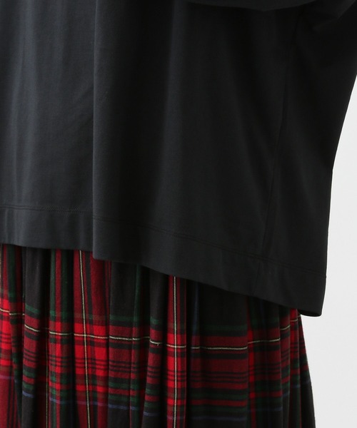 studio CLIP（スタディオクリップ）の「《natural by clip》Wバイオドルマンプルオーバー（Tシャツ/カットソー・レディース・ブラック/ピンク/ブラウン/オフホワイト・FREE）」の15枚目の写真