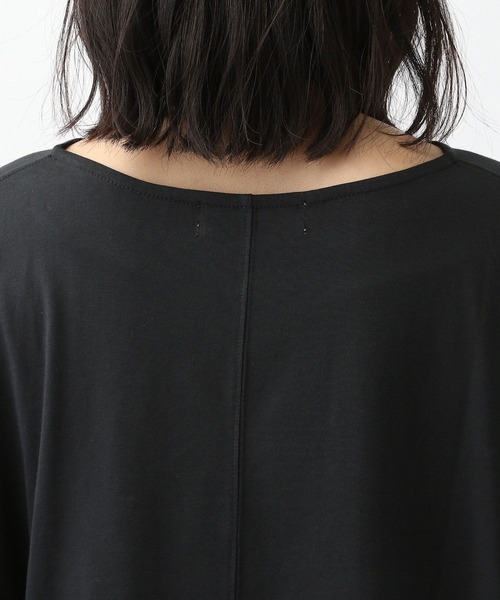 studio CLIP（スタディオクリップ）の「《natural by clip》Wバイオドルマンプルオーバー（Tシャツ/カットソー・レディース・ブラック/ピンク/ブラウン/オフホワイト・FREE）」の14枚目の写真