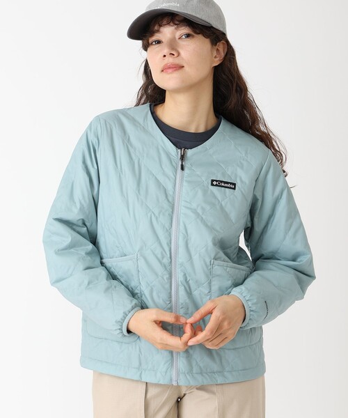 Columbia（コロンビア）の「撥水 防寒 Columbia／ウィメンズ バーティカルグライドII インシュレーテッド ジャケット／コロンビア（その他アウター・レディース・ブラック/ベージュ/ブルーグリーン・S/M/L/XL）」の3枚目の写真