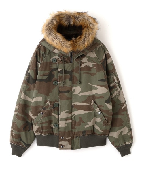 WEB&DEPOT限定》CAMOUFLAGE N-2B / カモフラージュ N-2B / AVIREX