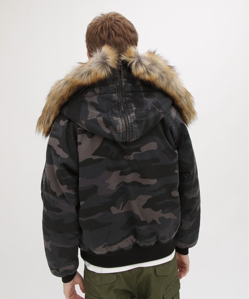 WEB&DEPOT限定》CAMOUFLAGE N-2B / カモフラージュ N-2B / AVIREX