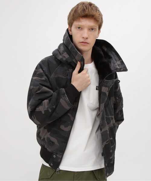 00s avirex n-2b camo フライトジャケット WEB&DEPOT限定》CAMOUFLAGE N-2B / カモフラージュ N-2B / AVIREX