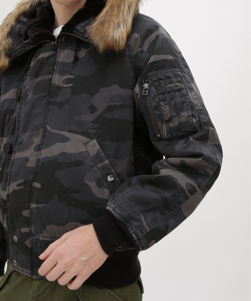 WEB&DEPOT限定》CAMOUFLAGE N-2B / カモフラージュ N-2B / AVIREX