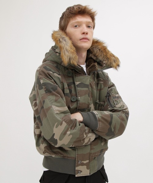 WEB&DEPOT限定》CAMOUFLAGE N-2B / カモフラージュ N-2B / AVIREX